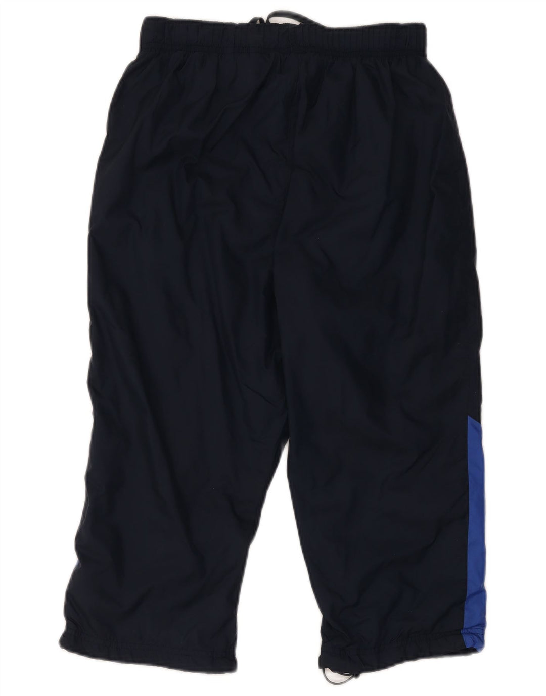 Nike Herre Capri træningsdragt Bukser Large Navy Blue Colourblock Nylon