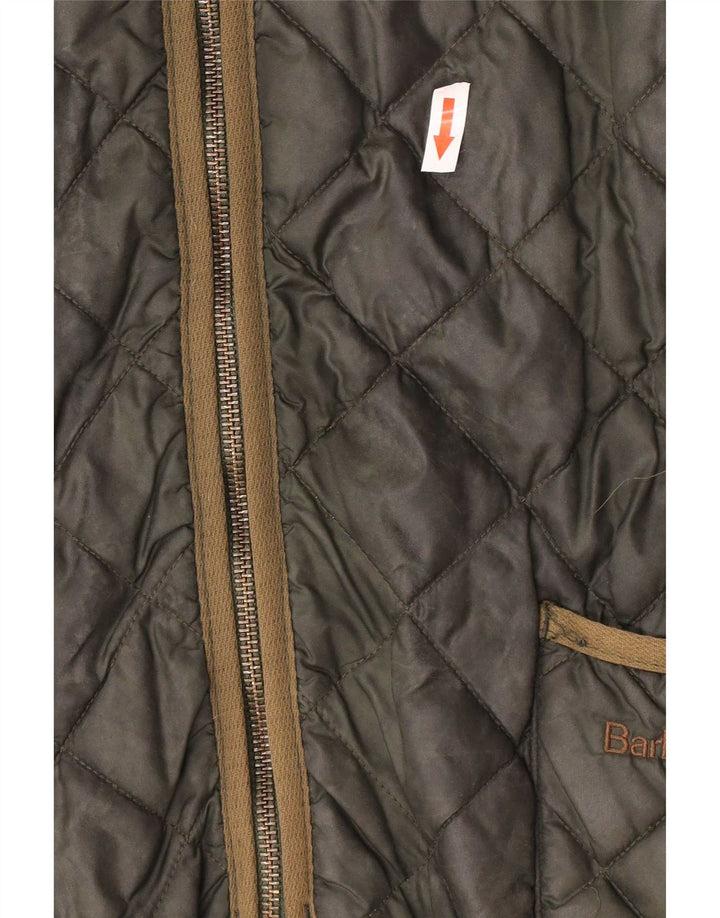 Barbour Herre Quiltet Gilet UK 44 Large Khaki
