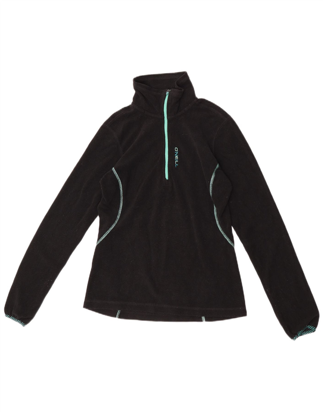 O'Neill Dame lynlås Regular Fit Fleece Jumper UK 10 Lille Sort