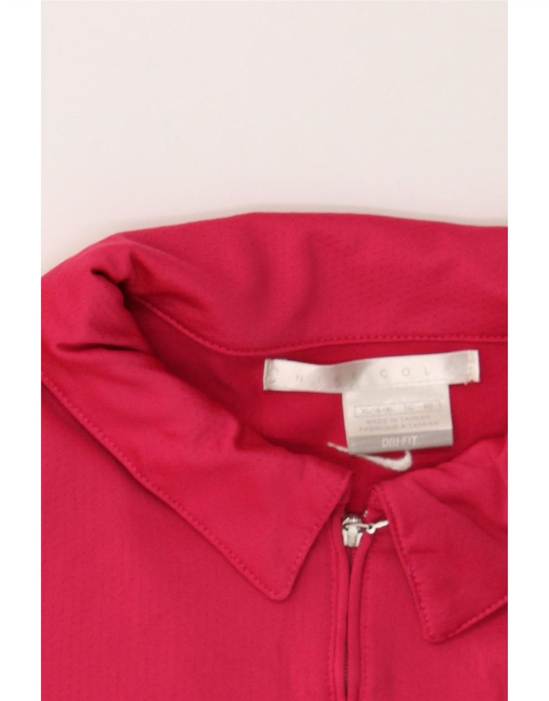 NIKE Womens Dri Fit Polo Shirt US 16/18 XL Pink Polyester Vintage Nike and Second-Hand Nike from Messina Hembry 