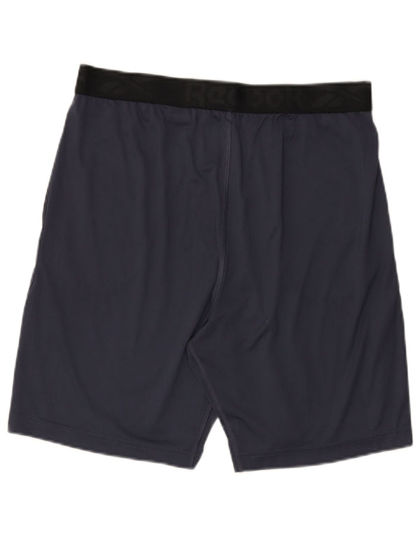 Reebok Sportshorts til mænd Medium Navyblå polyester