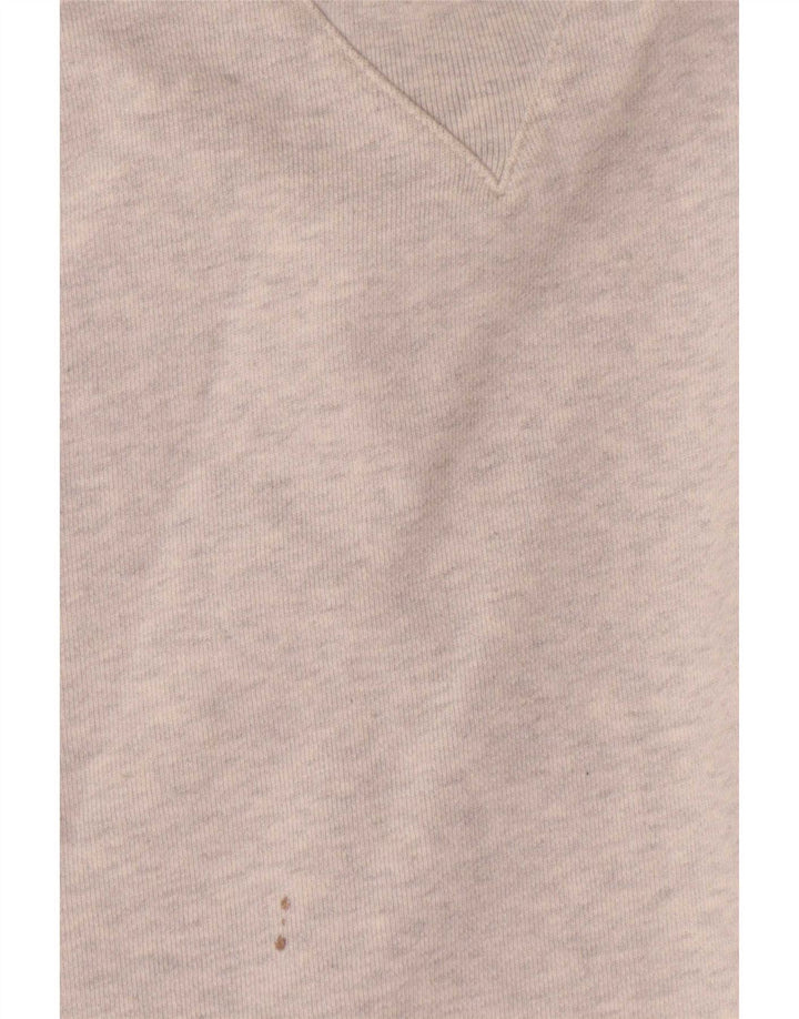 Crew Beklædning Herre Sweatshirt Jumper XL Grå Flecked Bomuld