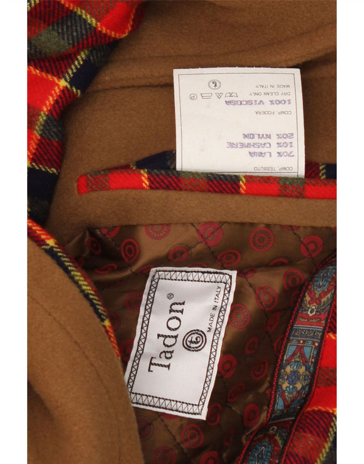 Tadon Herre Overfrakke UK 38 Medium Brun Uld