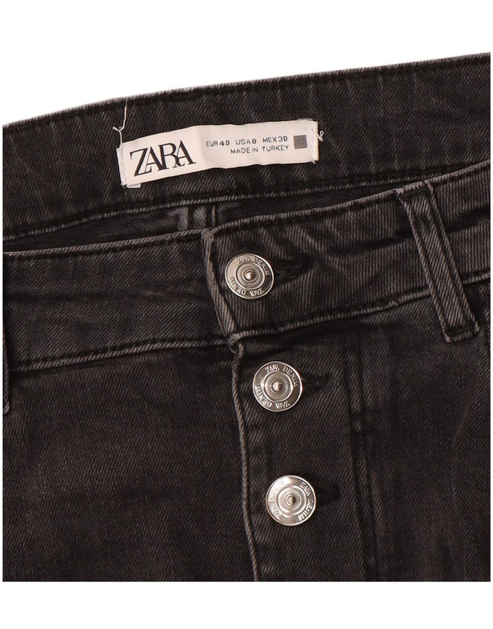 Zara Dame Skinny Jeans EU 40 Medium W30 L27 Sort