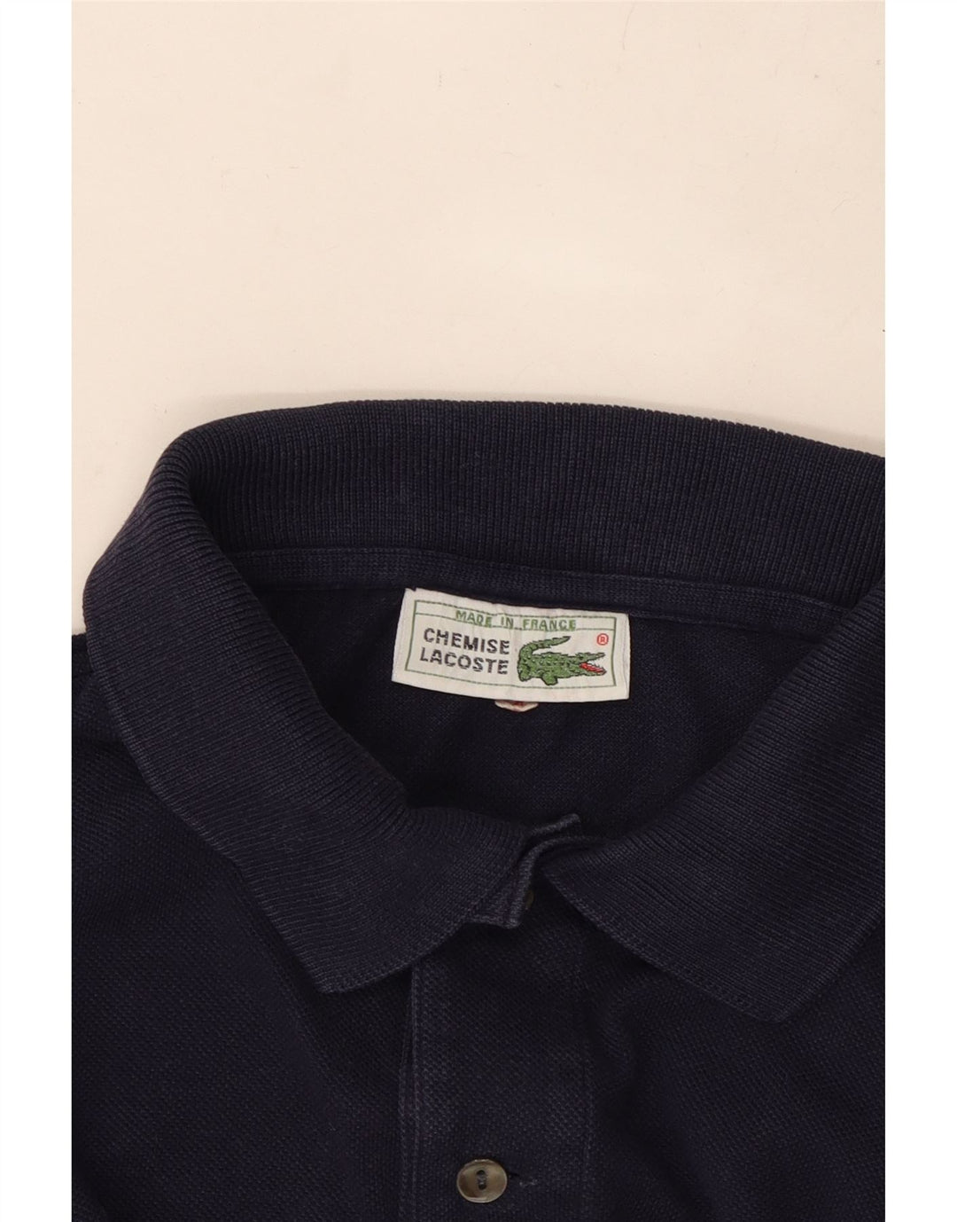 LACOSTE Poloskjorte til mænd størrelse 4 Medium Navyblå Bomuld