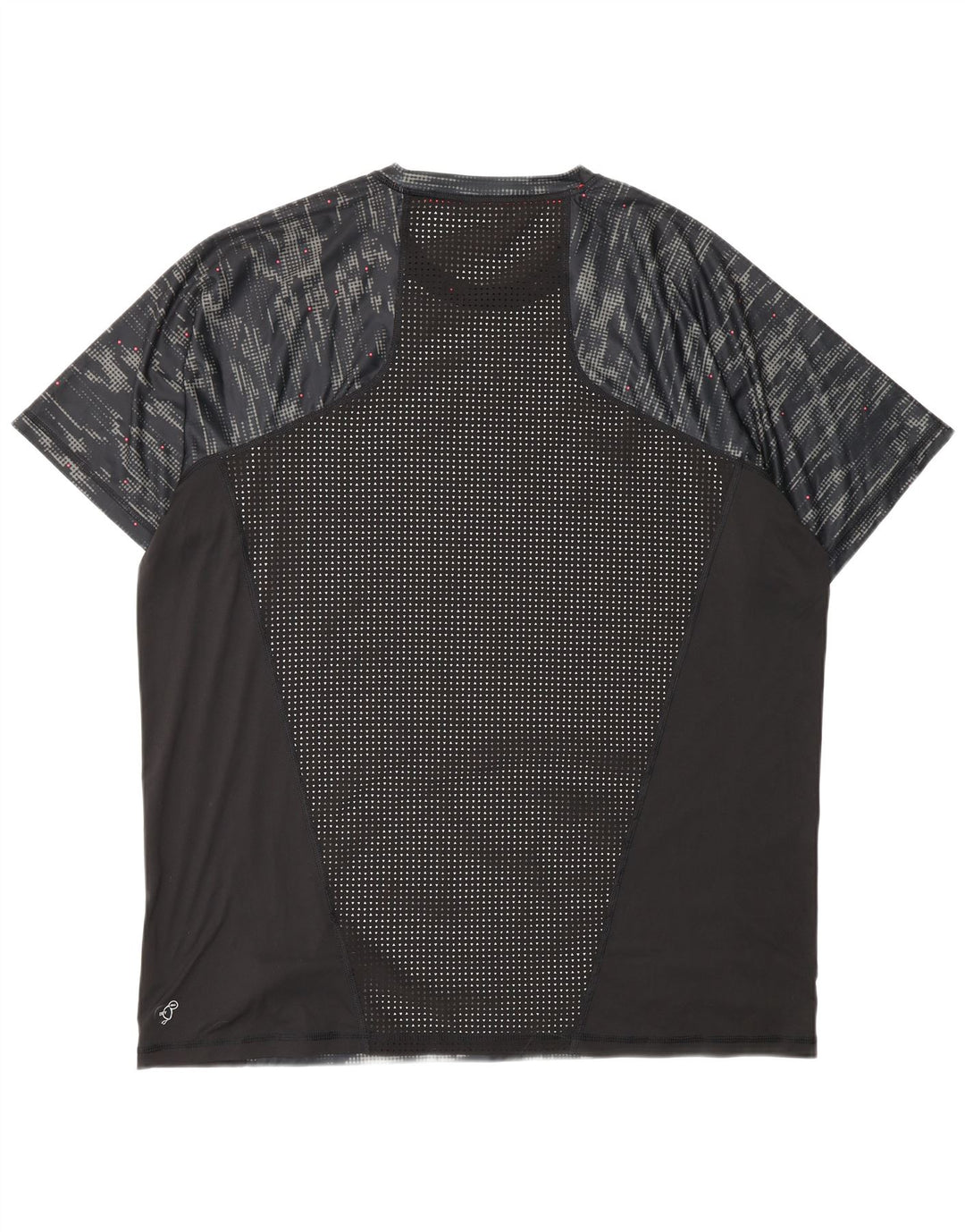 Nike Herre T-shirt Top 2XL Sort Camouflage Polyester