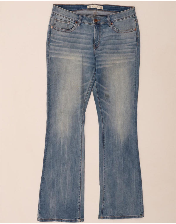 BKE Dame Payton Bootcut Jeans W30 L33.5 Blå Bomuld