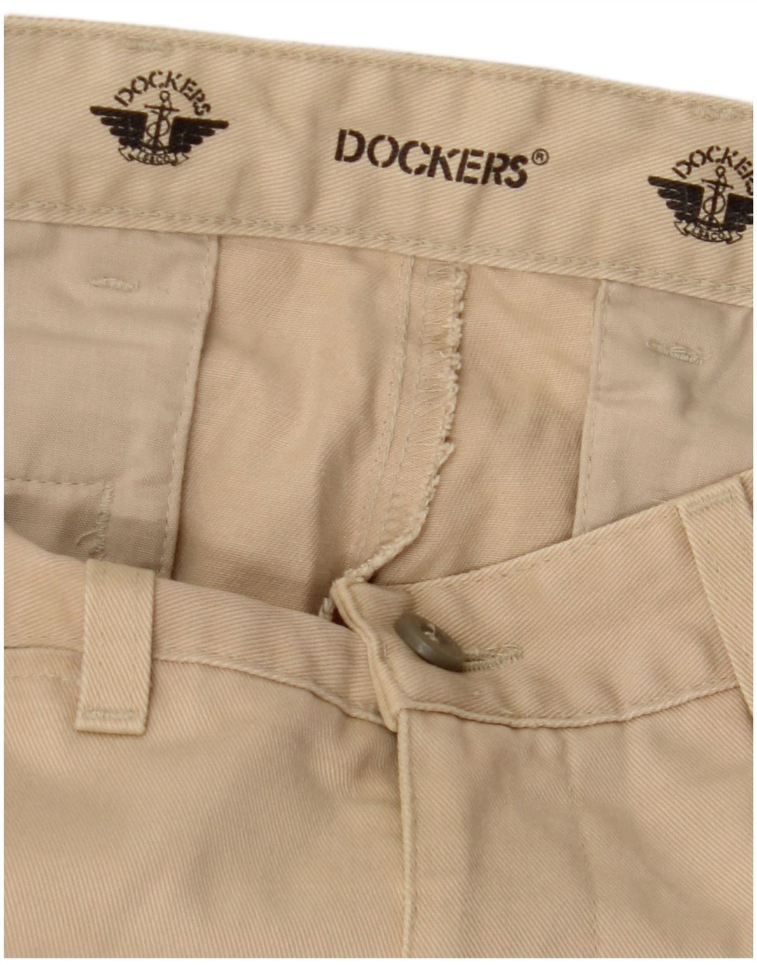 DOCKERS Straight Chino Bukser til mænd W30 L31 Beige