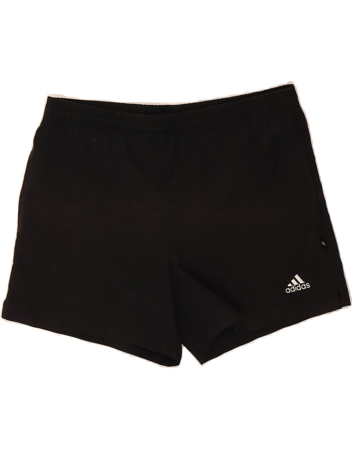ADIDAS Mens Sport Shorts Medium  Black Polyester Vintage Adidas and Second-Hand Adidas from Messina Hembry 