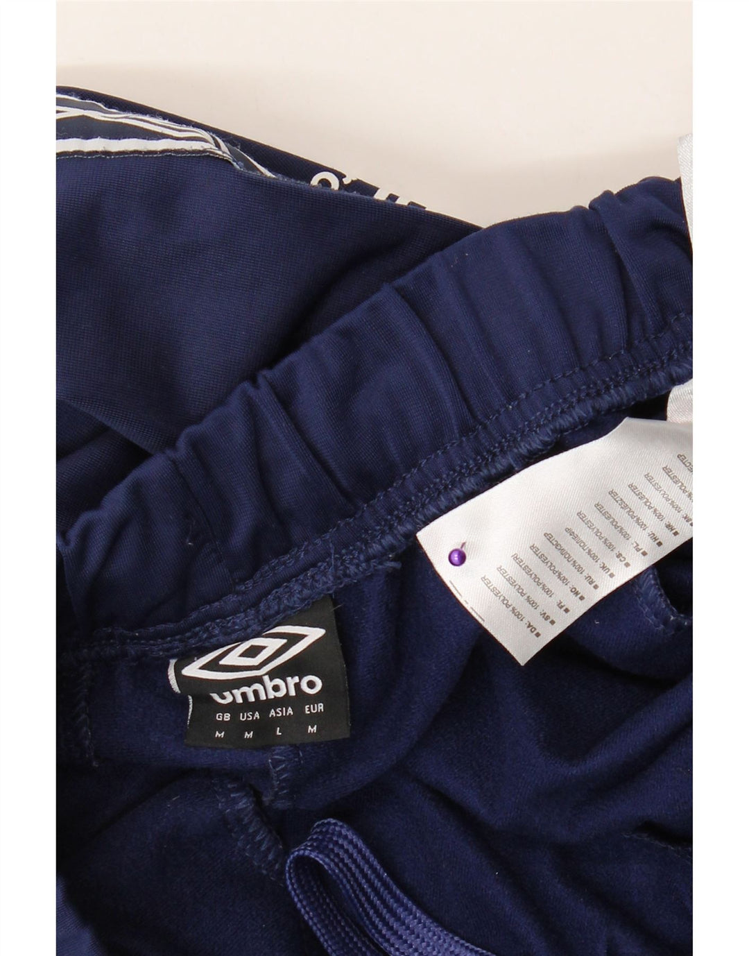 Umbro Herre Grafisk træningsdragt Bukser Medium Navy Blue Polyester