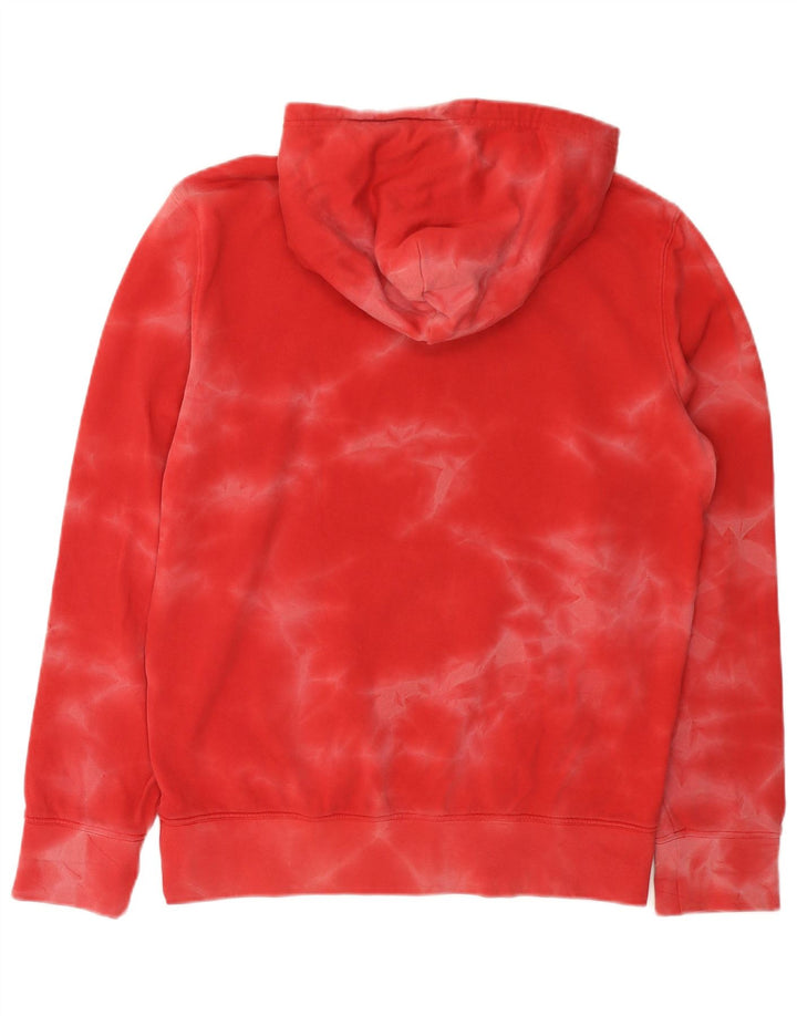 Champion Herre grafisk hættetrøje Jumper Medium Red Tie Dye