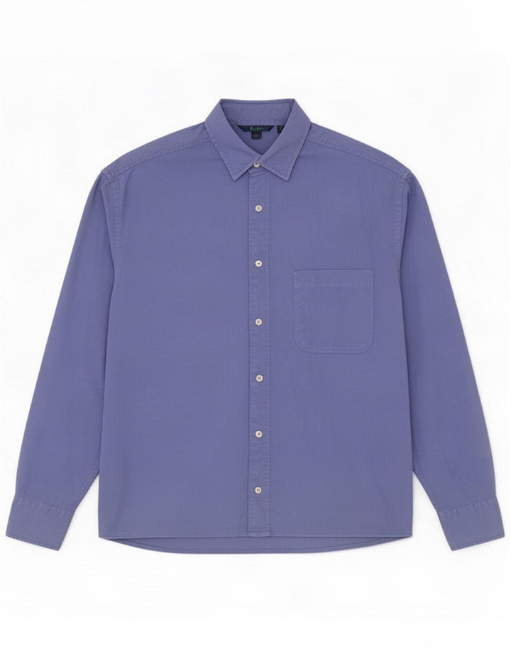 Boden Herreskjorte Medium Blue Cotton