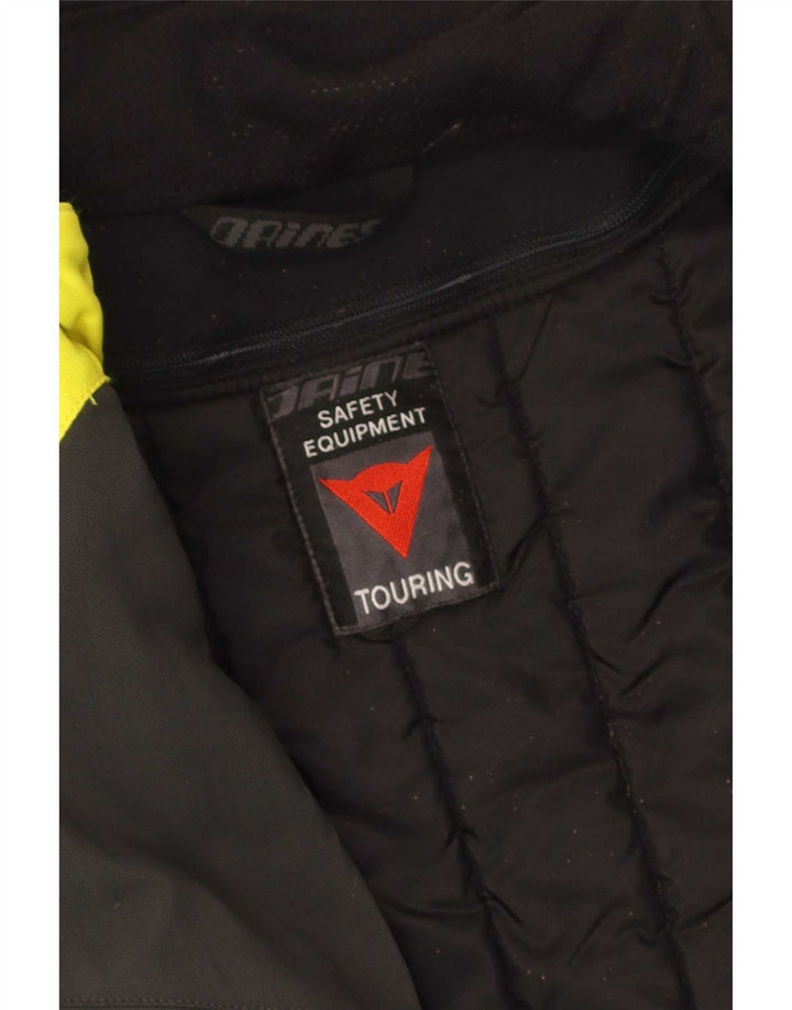 Dainese Herre Graphic Racer Jacket UK 38 Medium Black Colourblock