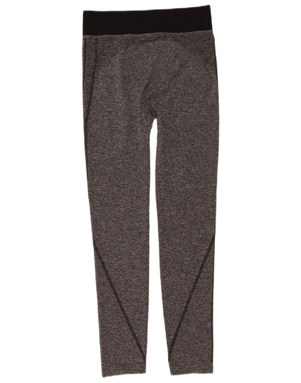 AUSTRALIAN L'ALPINA Dame Leggings UK 18 XL Grå Flecked Polyester