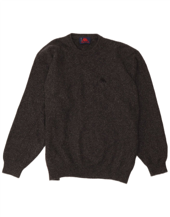 Kappa Herre Crew Neck Jumper Sweater XL Grå Uld