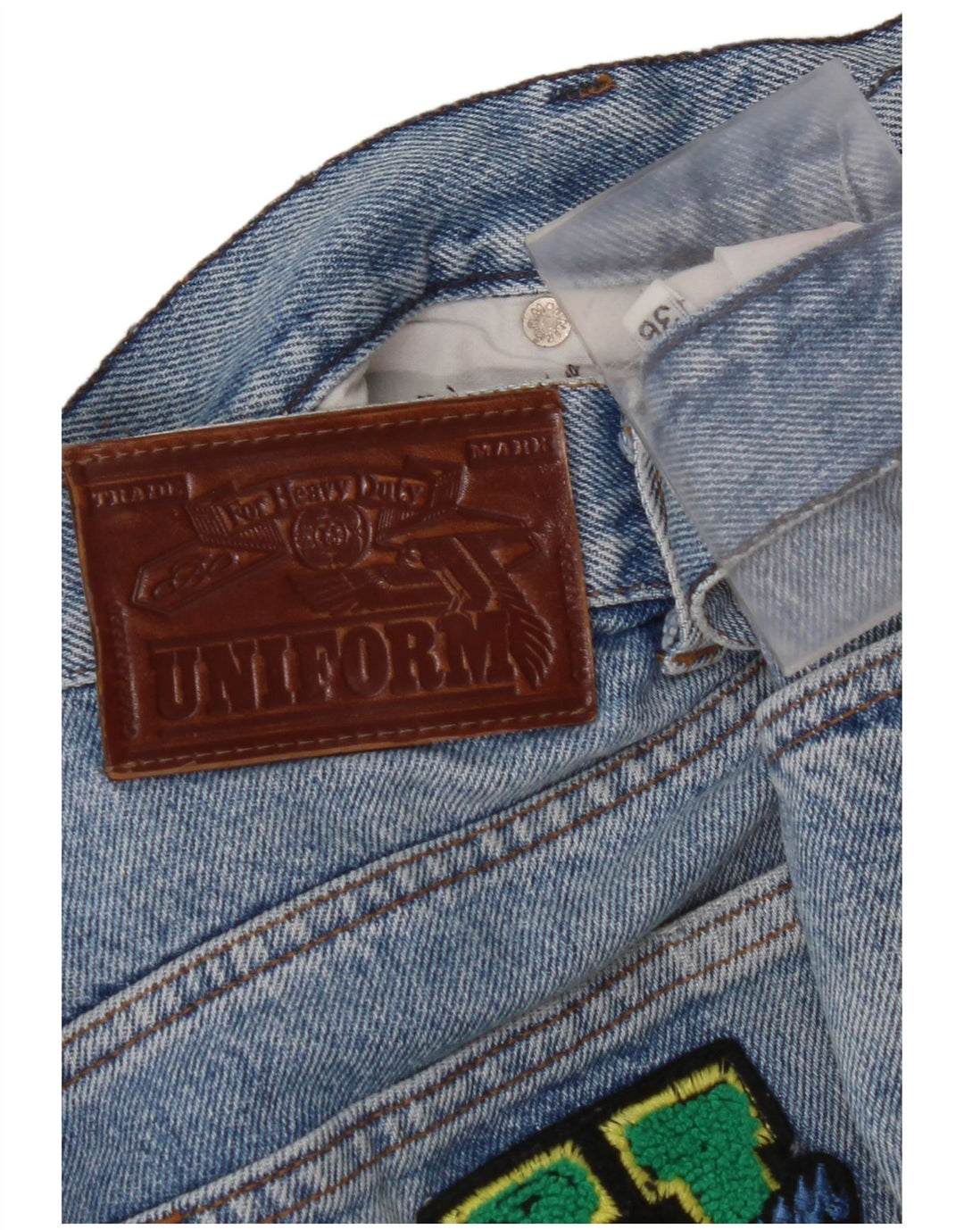 UNIFORM Straight jeans til mænd W32 L30 Blå