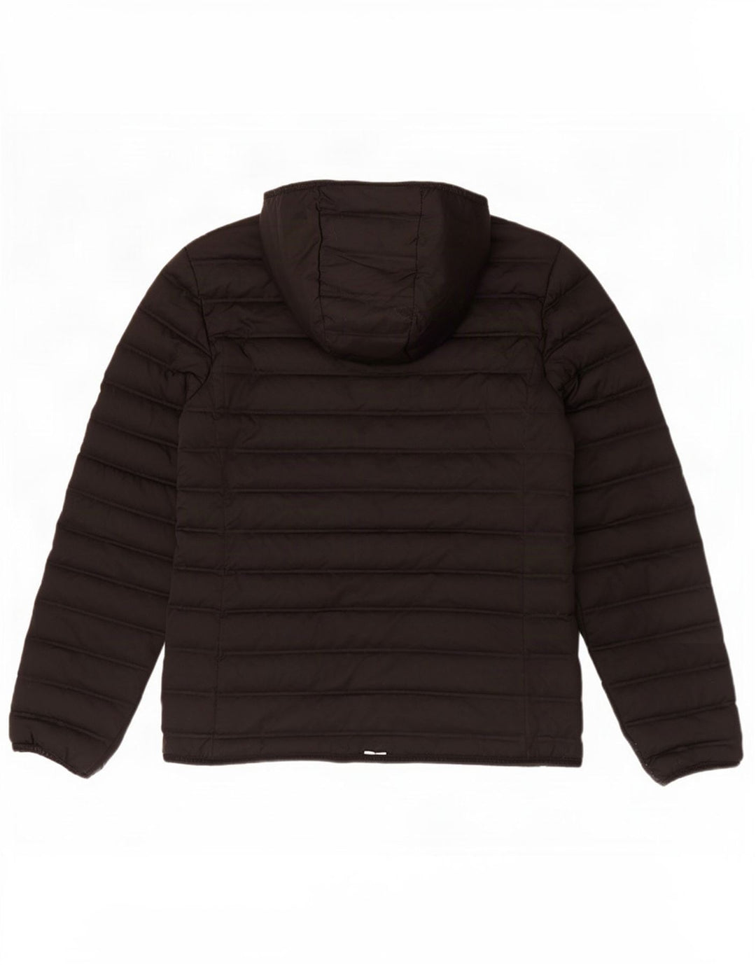 Superdry Polstret hættejakke til kvinder UK 12 Medium Sort Polyester