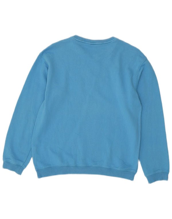 Fila Girls Graphic Sweatshirt Jumper 11-12 år Medium Blå Bomuld