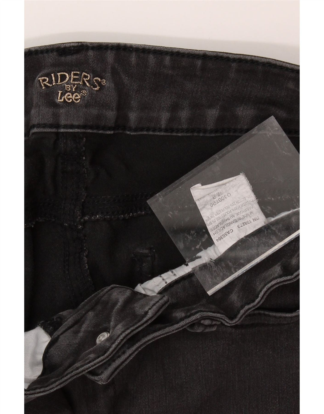 LEE Womens Riders Straight Jeans US 12 Large W32 L25 Grey Cotton Vintage Lee and Second-Hand Lee from Messina Hembry 