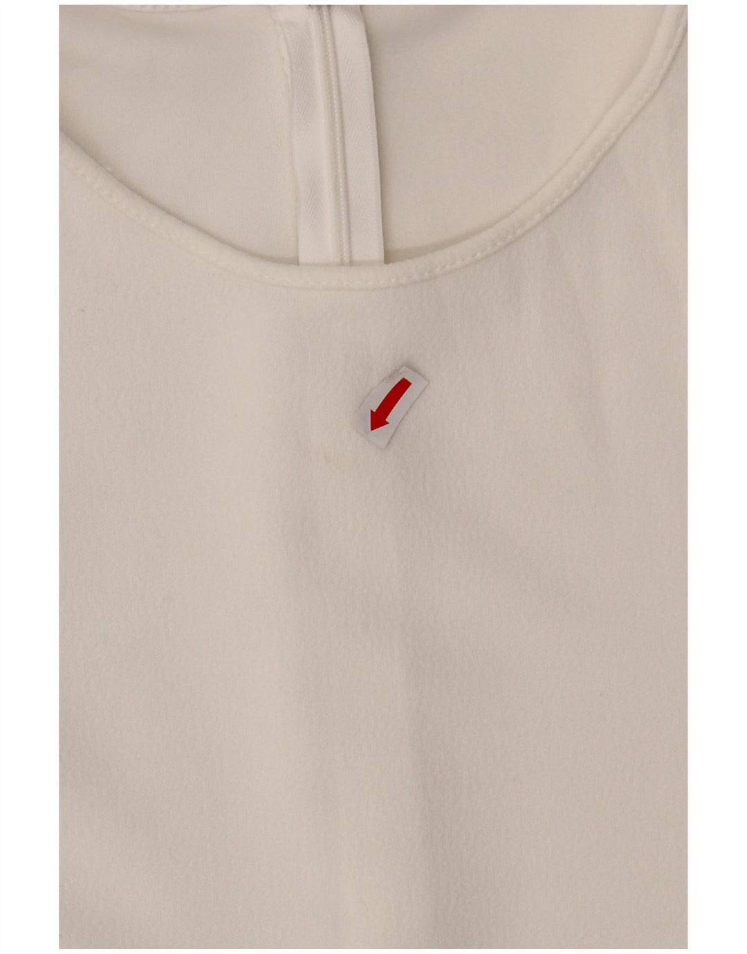 ZARA Kortærmet Playsuit til kvinder UK 8 Small W28 White