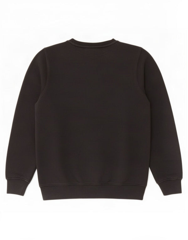 Ellesse Boys Grafisk Sweatshirt Jumper 12-13 År Sort Bomuld