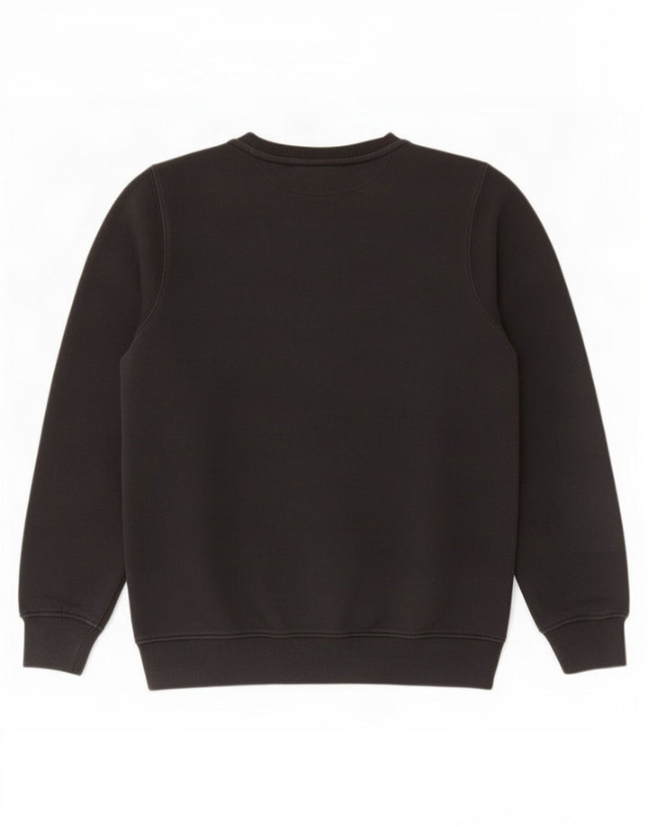 Ellesse Boys Grafisk Sweatshirt Jumper 12-13 År Sort Bomuld