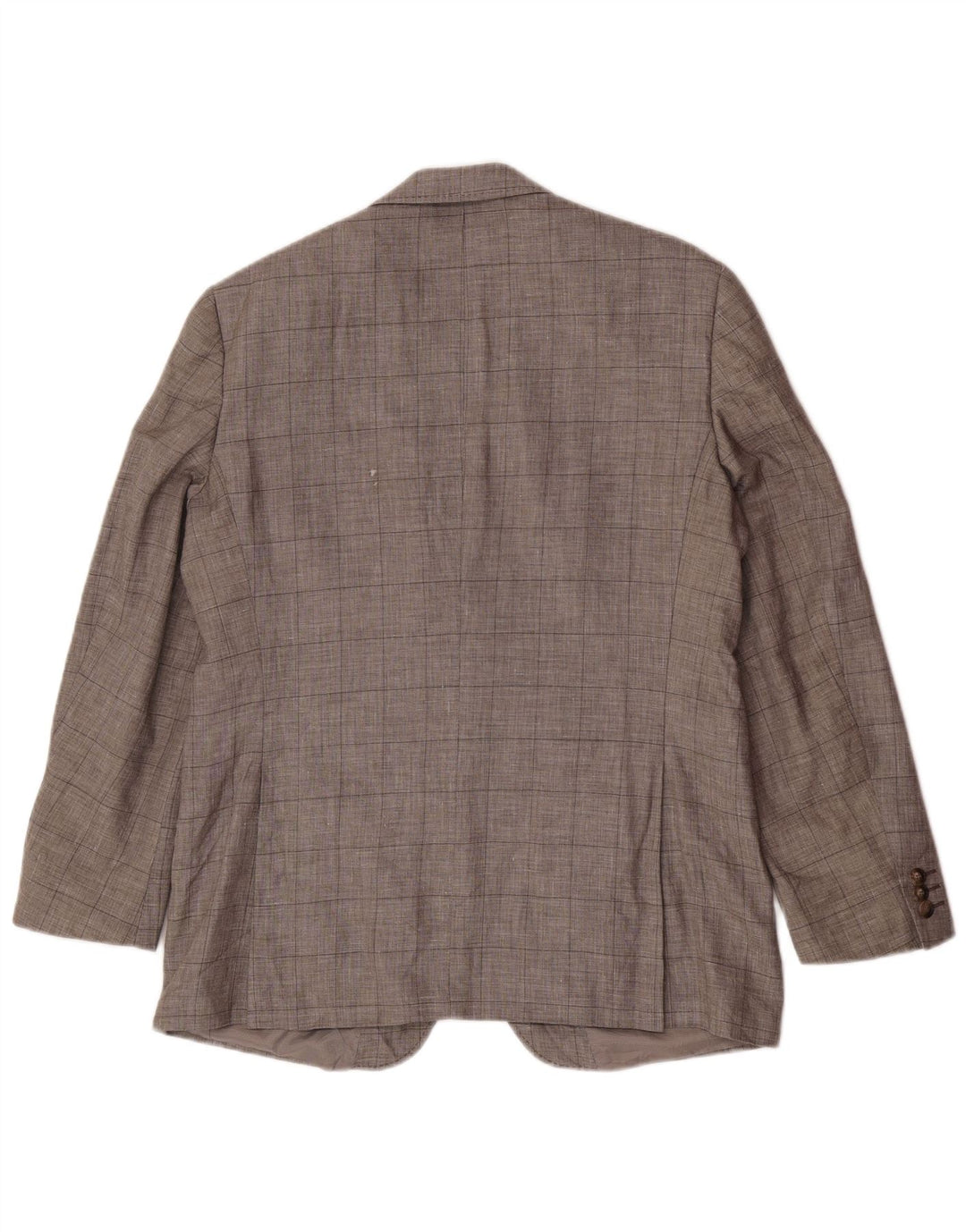 Marks & Spencer Herre Tailored Fit Blazer Jacket UK 42 Large Grey Check