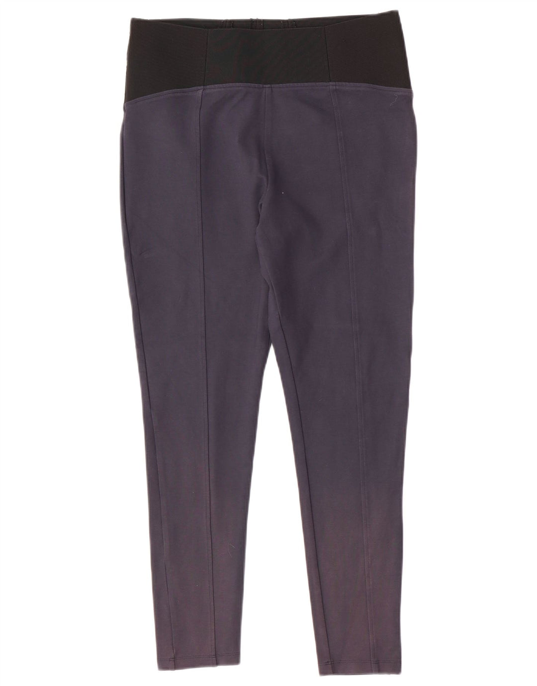 Marks & Spencer Dame Leggings UK 14 Medium Navy Blue Viscose