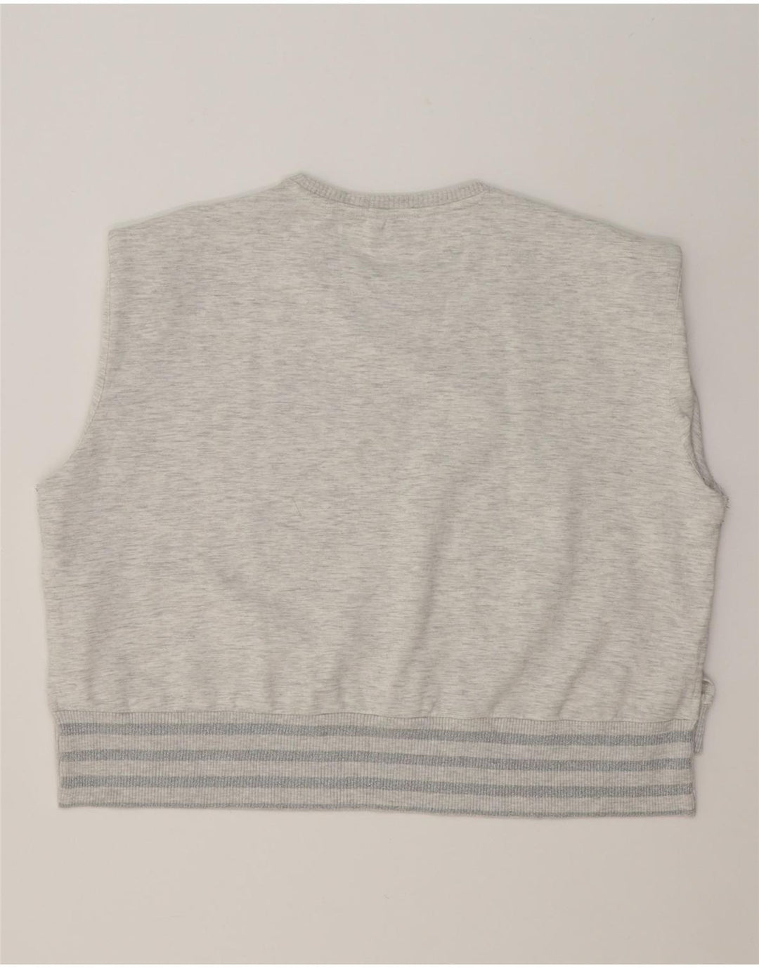 TED BAKER Womens Sleeveless Sweatshirt Jumper Size 4 Large Grey Flecked Vintage Ted Baker and Second-Hand Ted Baker from Messina Hembry 