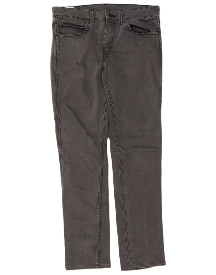 Levi's Herre 511 Slim Jeans W32 L31 Grå Bomuld