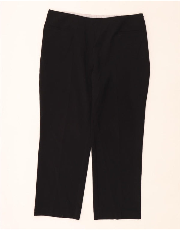 Marks & Spencer Lige fritidsbukser til kvinder UK 16 Large W36 L28 Black