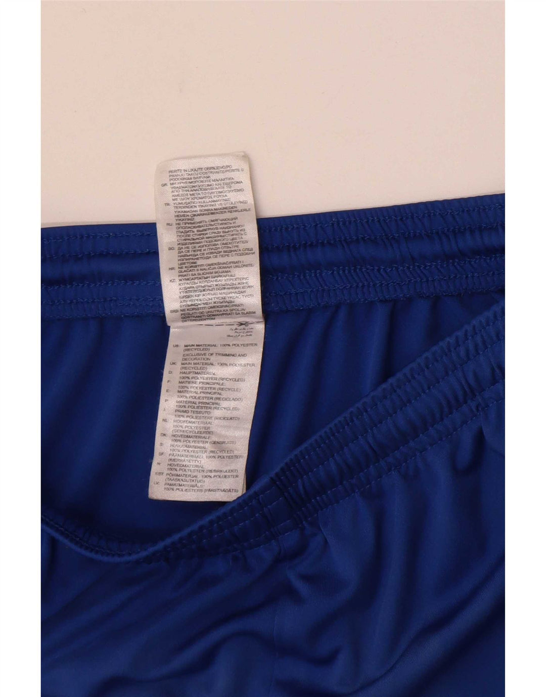 Adidas Aeroready Sportsshorts til kvinder UK 8/10 Small Blue Polyester