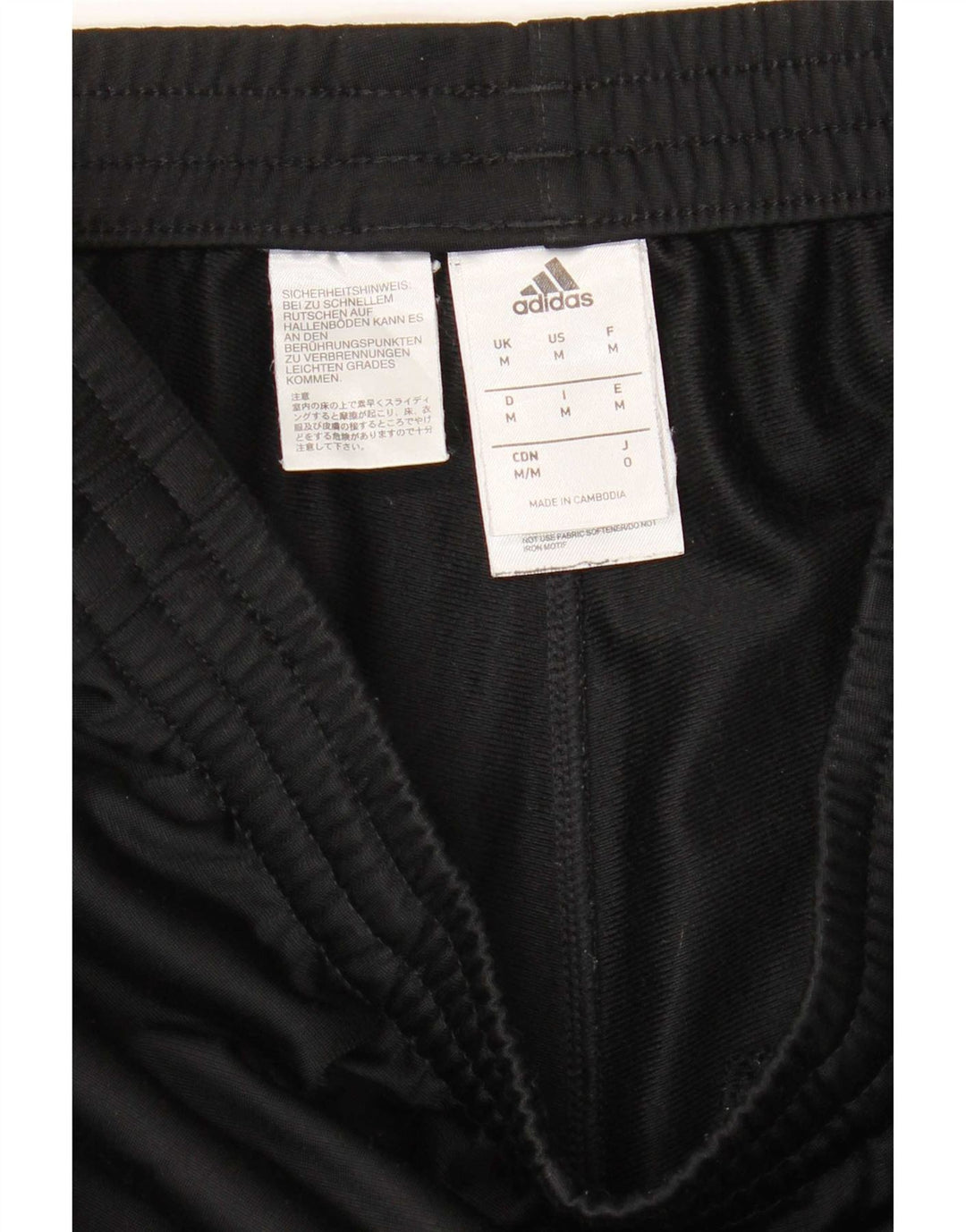 Adidas Træningsdragt til mænd Joggers Medium Sort Polyester