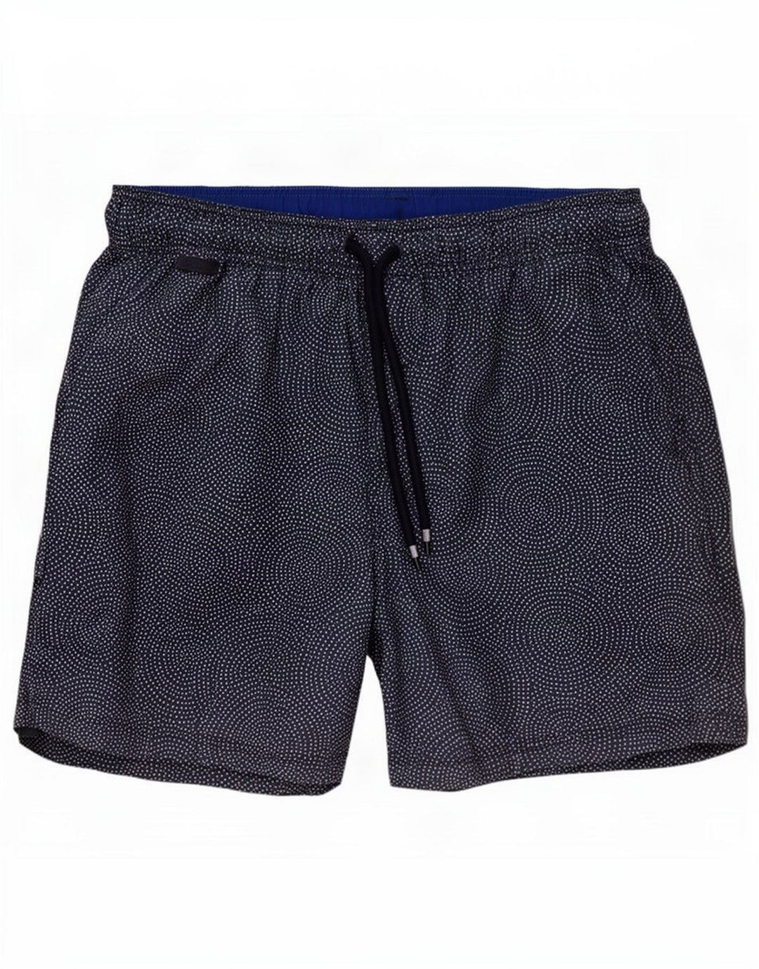 Marks & Spencer Badeshorts til mænd Små marineblå geometrisk polyester