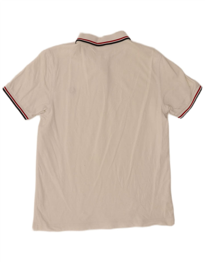 Fred Perry Herre poloshirt Medium hvid bomuld