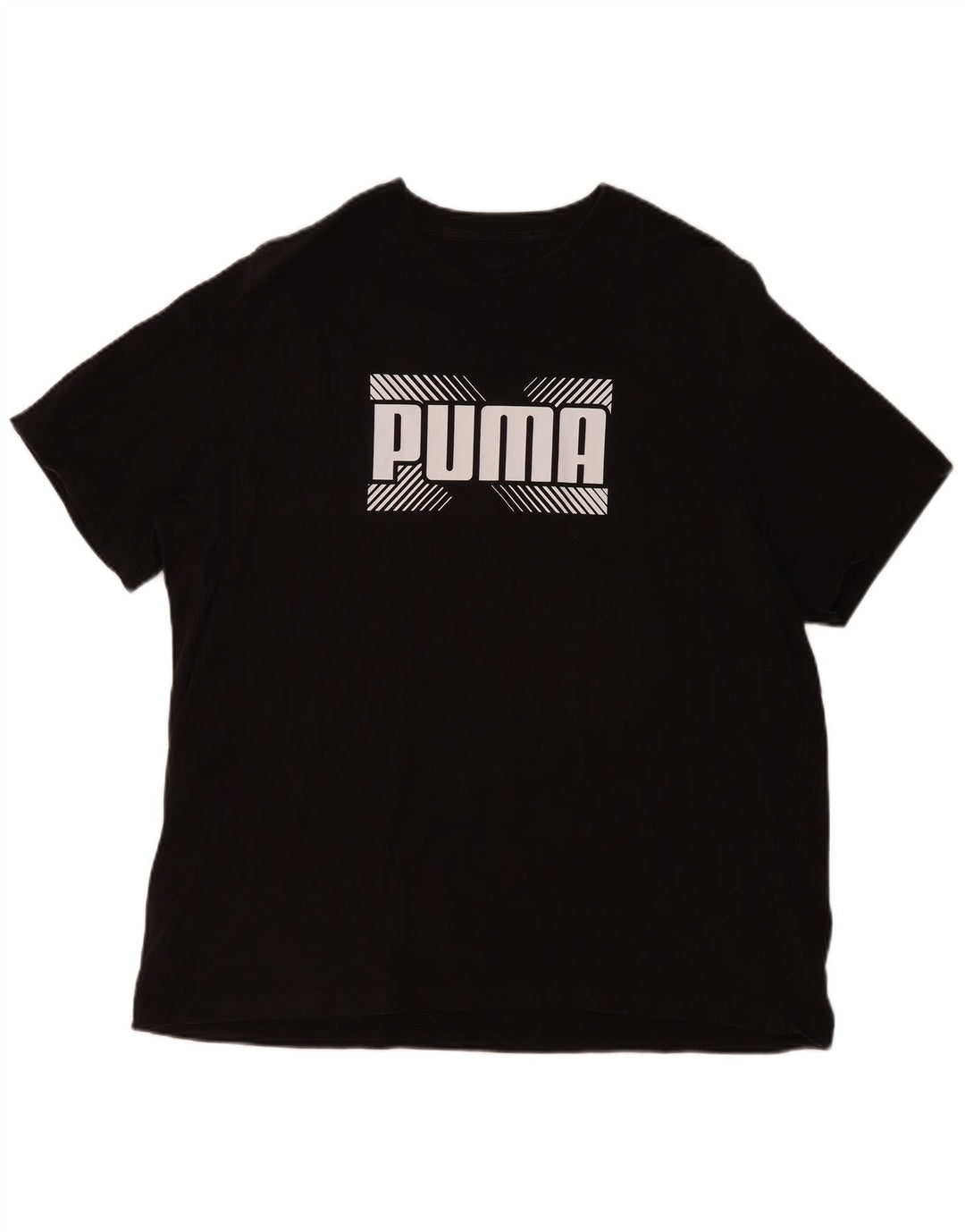 PUMA Herre grafisk T-shirt top 2XL sort bomuld