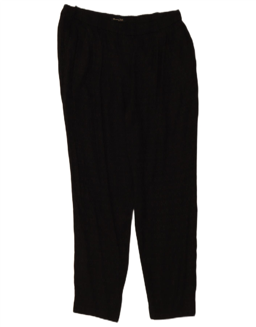 MASSIMO DUTTI Womens Chino Trousers EU 40 Medium W30 L27 Black Geometric