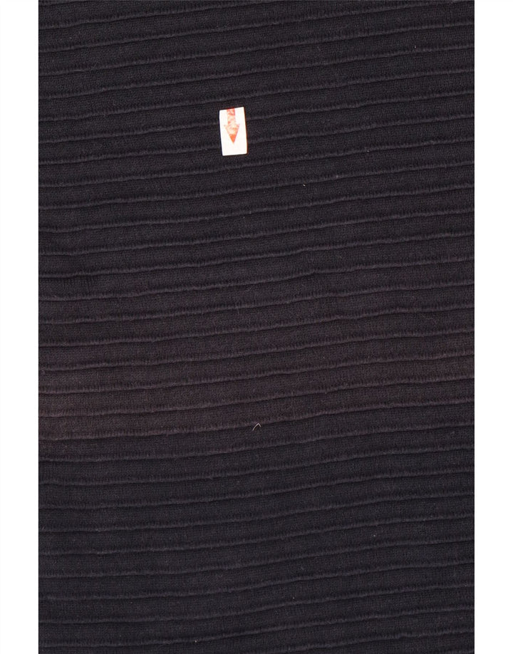 French Connection Herre Crew Neck Jumper Sweater Medium Navy Blue Bomuld