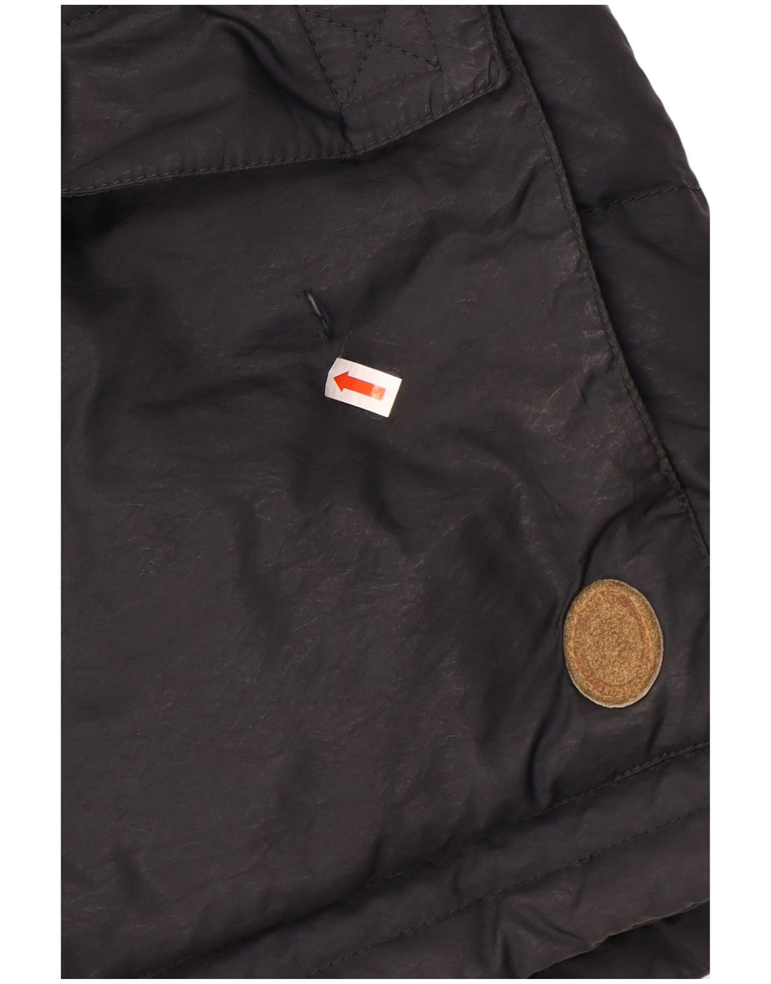 Trussardi Herre Loose Fit Polstret Jakke IT 44 XS Sort Polyester