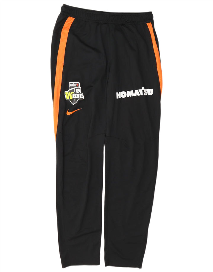 Nike Herre grafisk træningsdragt Bukser Medium Sort Colourblock Polyester