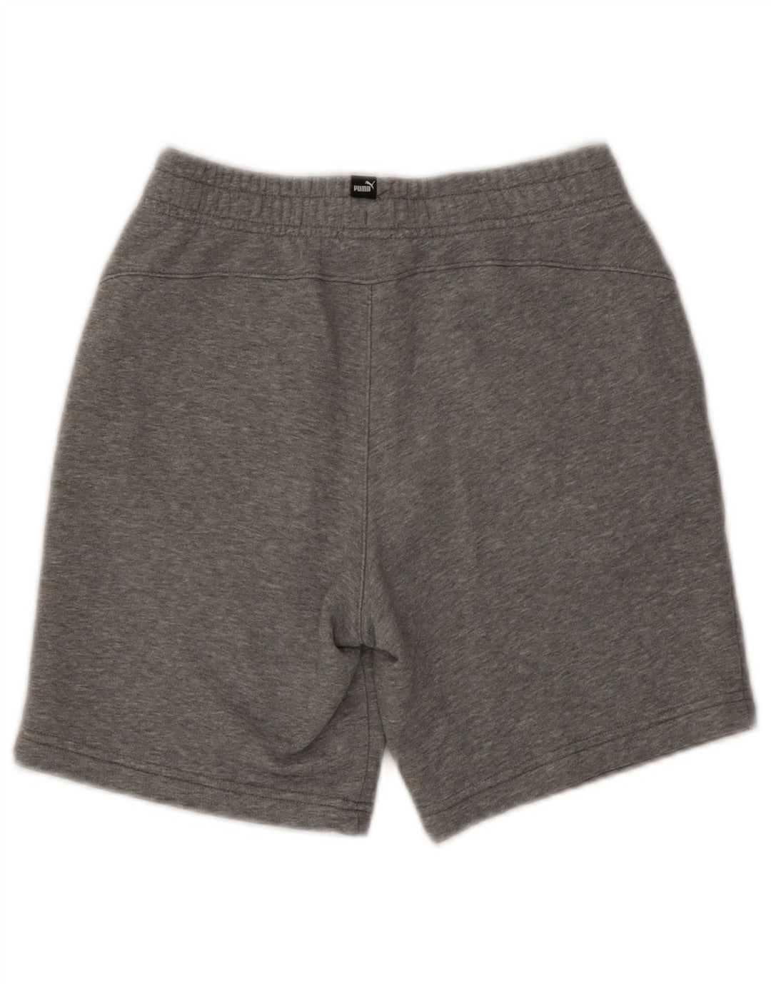 Puma drenge sportsshorts 11-12 år grå flækket bomuld
