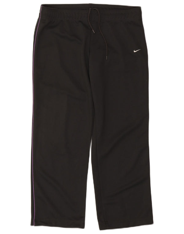 Nike træningsdragtsbukser til kvinder UK 16/18, stor grå polyester