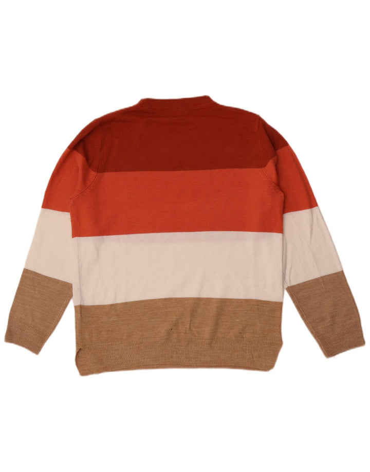 Marks & Spencer Dame sweater med rund hals DK 12 Medium Flerfarvet