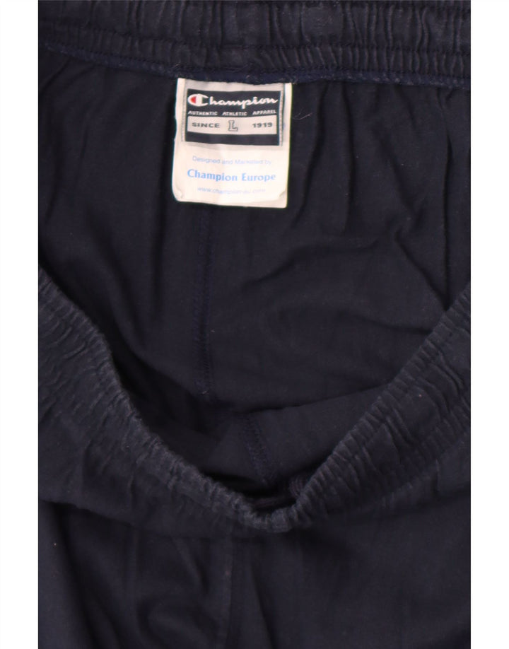Champion Herre træningsdragt Bukser Large Navy Blue Bomuld