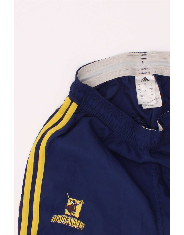 Adidas drenge grafiske sportsshorts 9-10 år små marineblå polyester