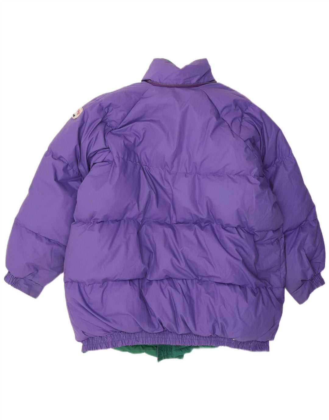 Diadora Herre Vendbar Polstret Jakke UK 38 Medium Lilla