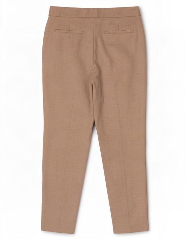 Zara koniske Chinobukser til kvinder EU 36 Small W26 L27 Beige Polyester