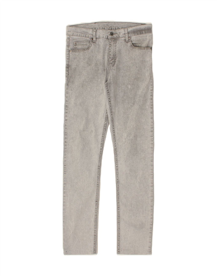 CHEAP MONDAY Womens Skinny Jeans W32 L31 Grey Cotton Vintage Cheap Monday and Second-Hand Cheap Monday from Messina Hembry 