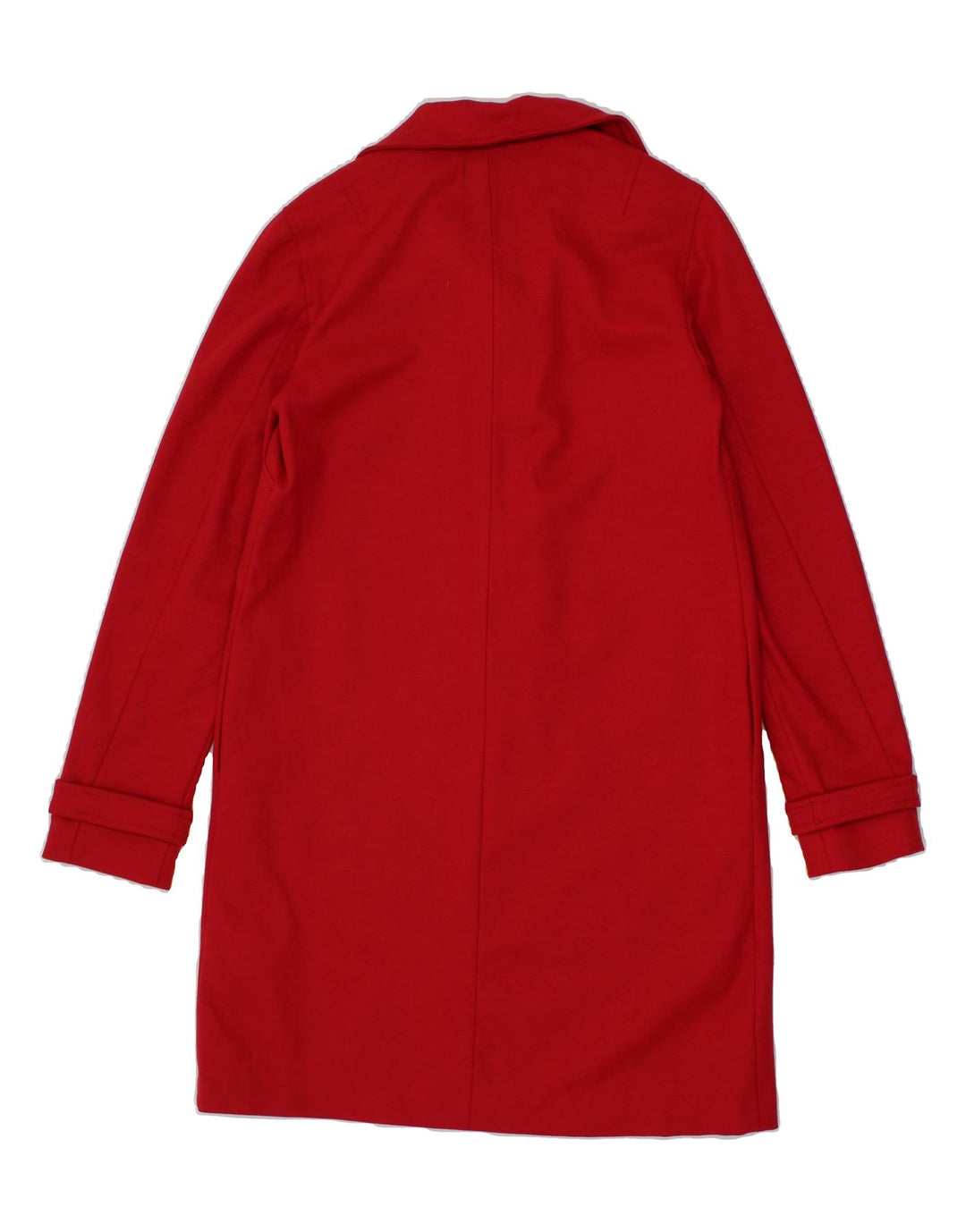 TOMMY HILFIGER Womens Pullover Overcoat US 6 Medium Red Wool Vintage Tommy Hilfiger and Second-Hand Tommy Hilfiger from Messina Hembry 