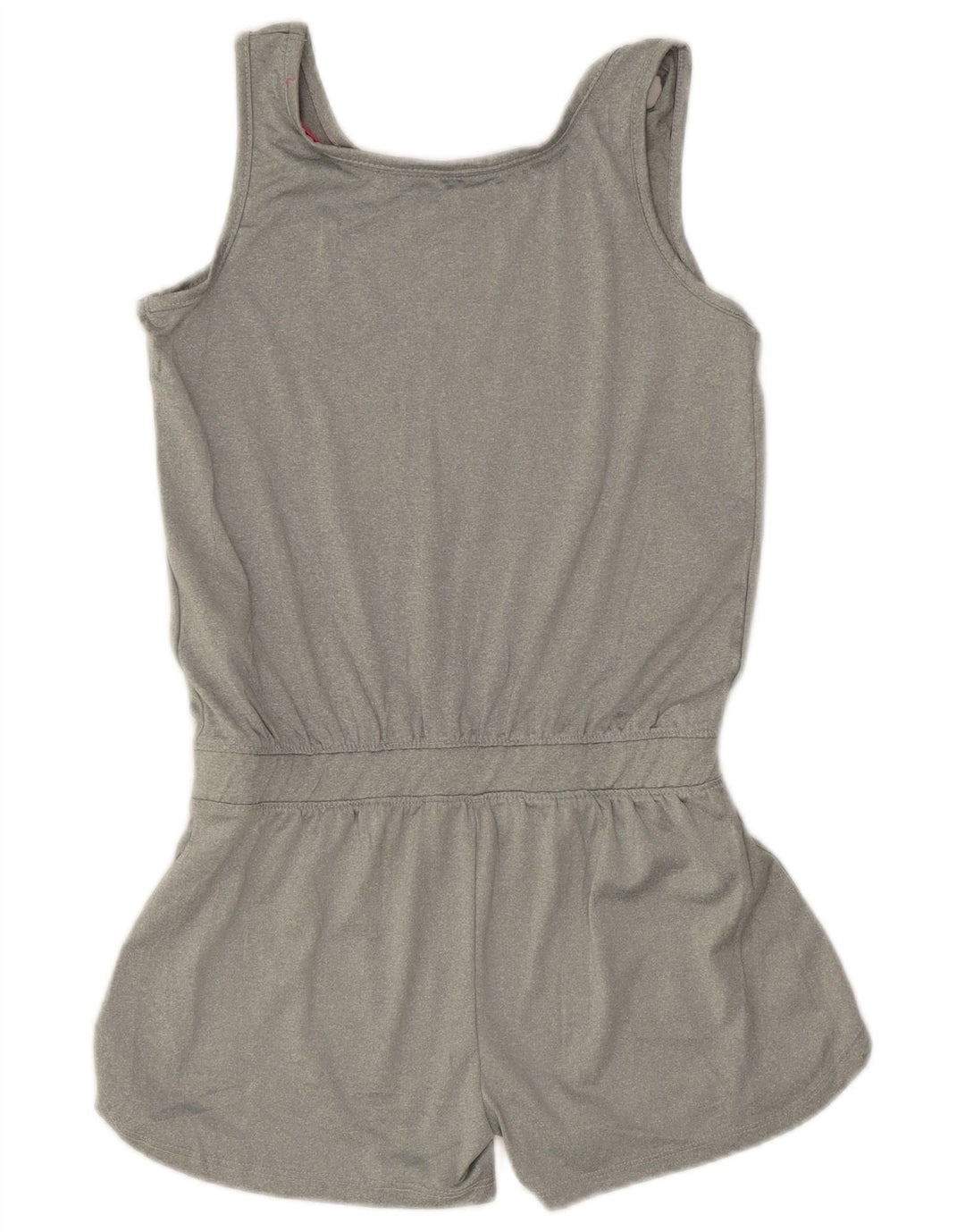 Reebok piger grafisk ærmeløs playsuit 14-15 år XL grå polyester